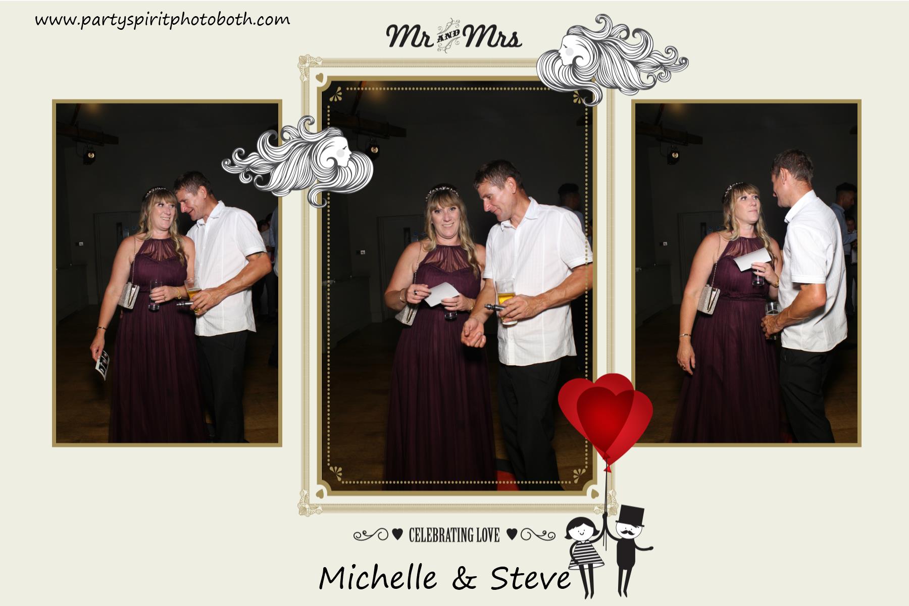 Michelle & Steve Wedding | View more photos from the event at gallery.partyspiritphotobooth.com/u/PartySpiritPhotoBooth/Michelle-Steve-Wedding